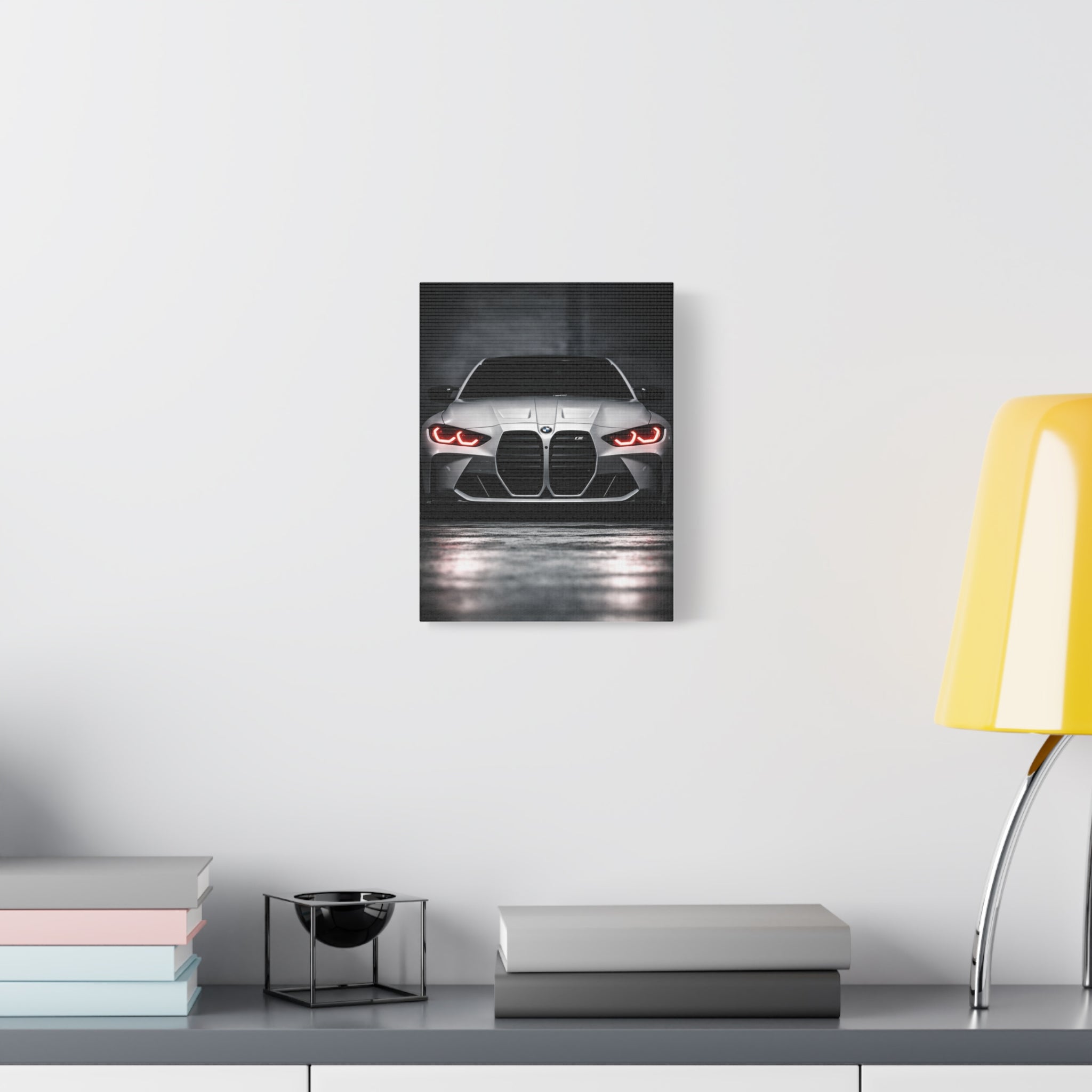 BMW M4 Matte Canvas Print