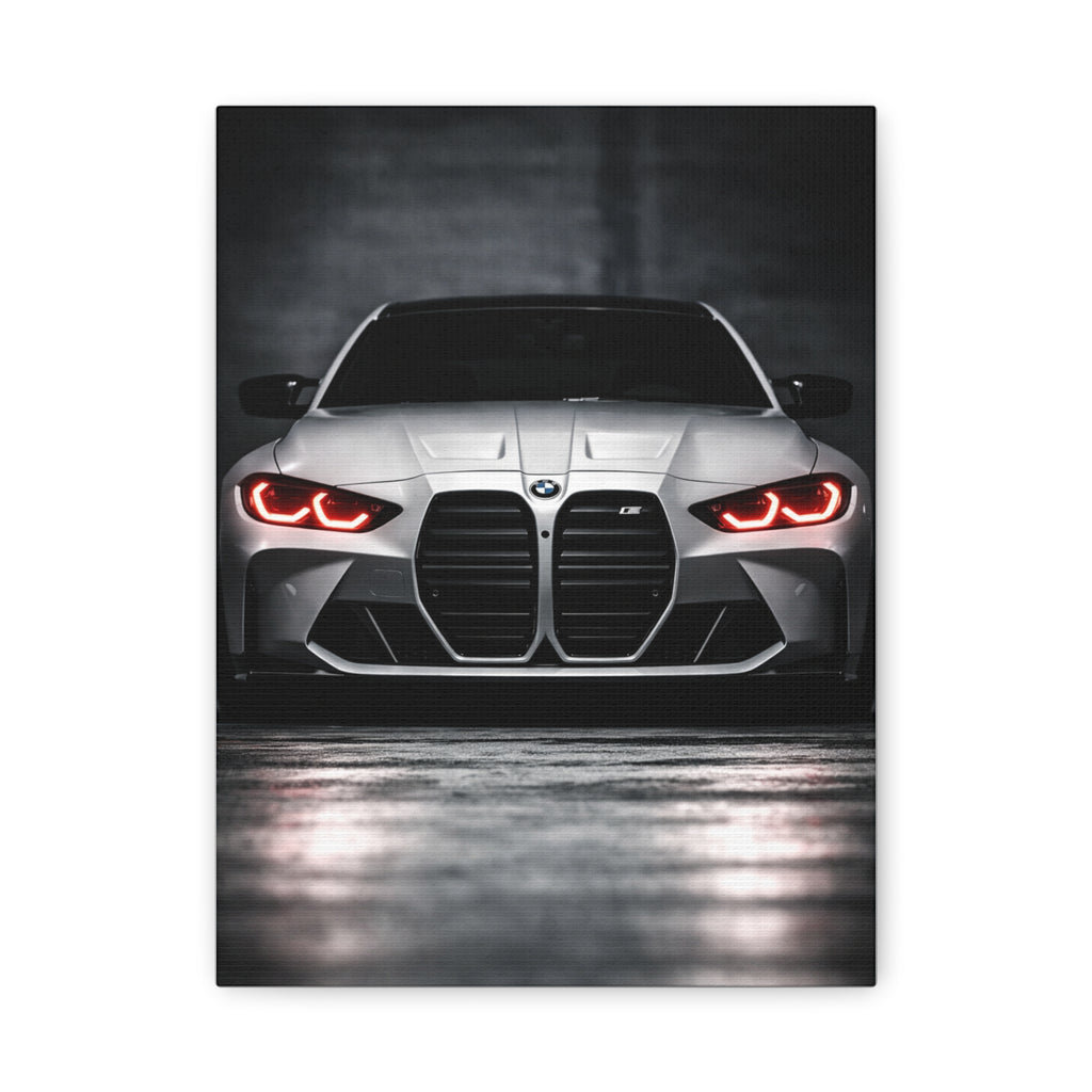 BMW M4 Matte Canvas Print