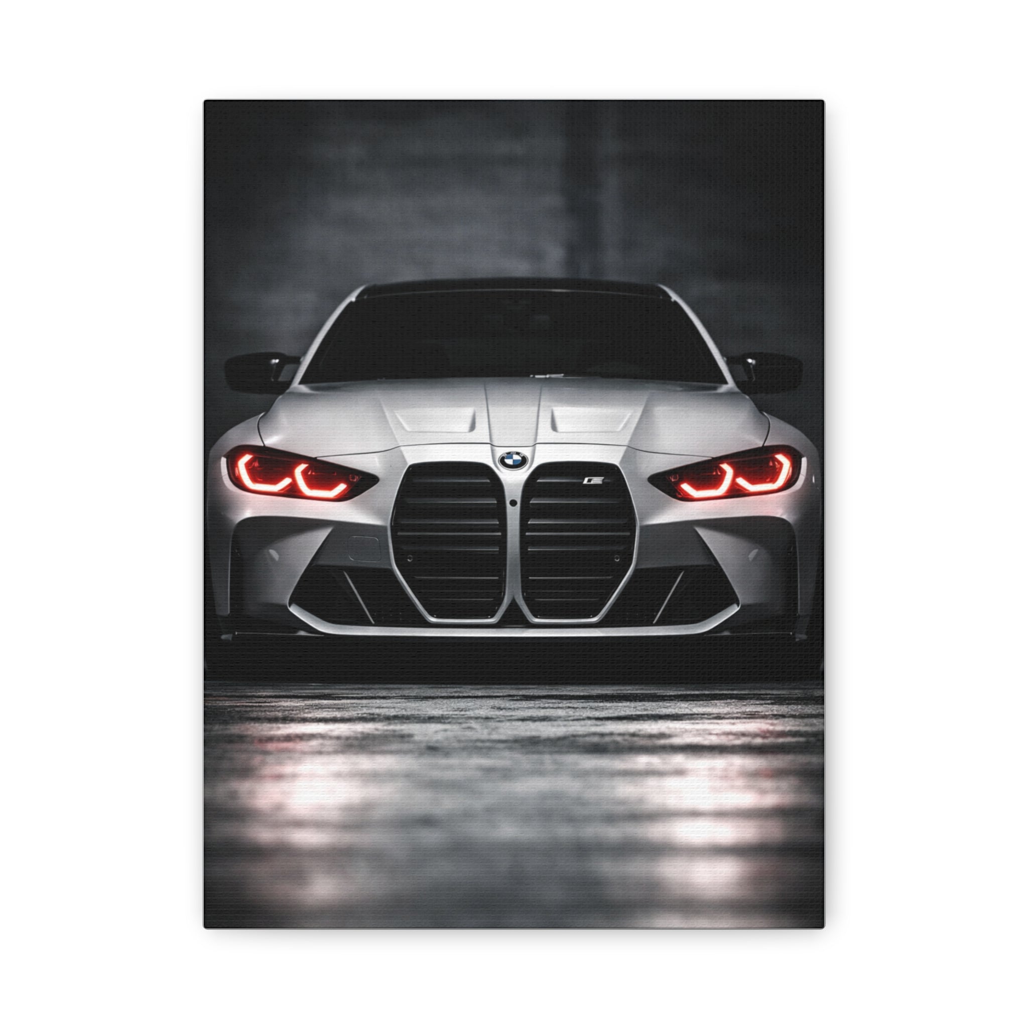 BMW M4 Matte Canvas Print