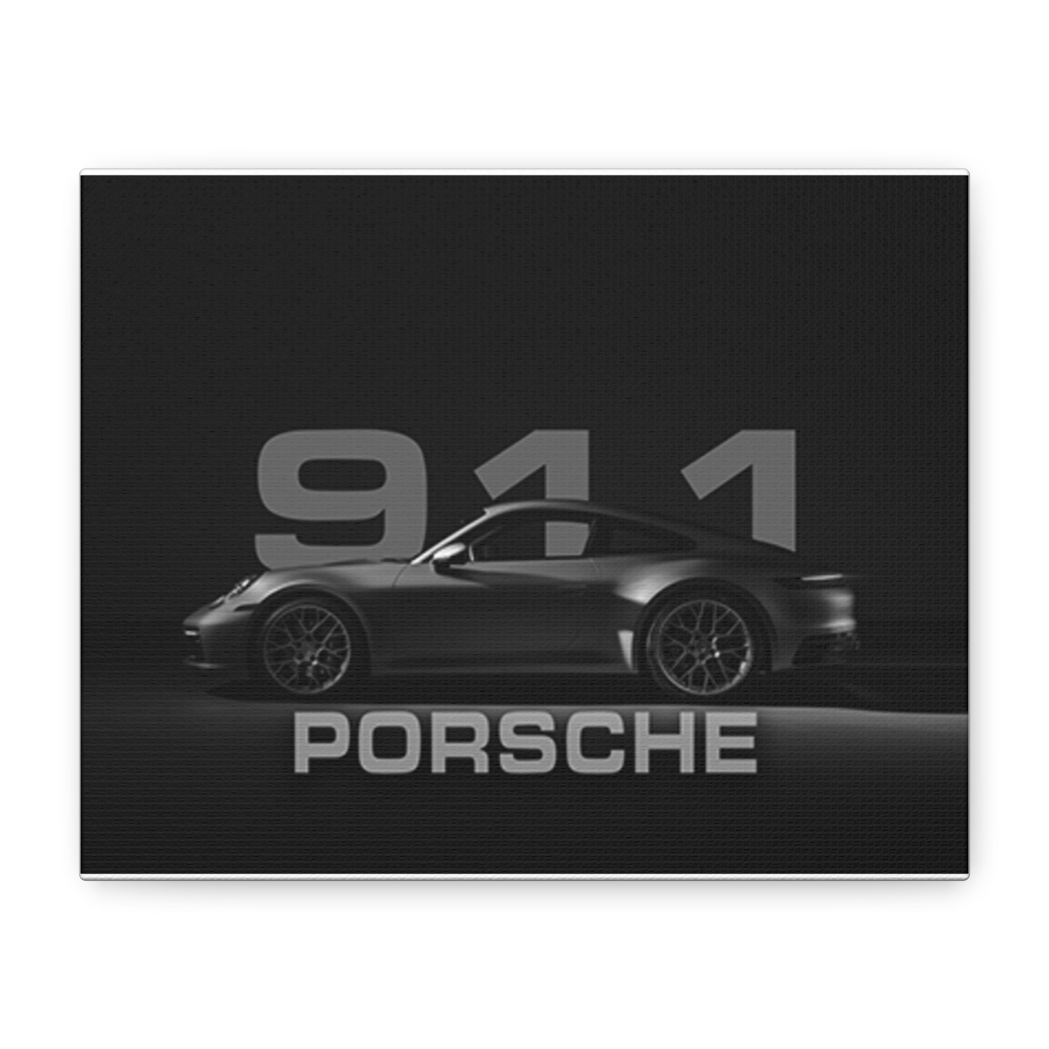 Porsche 911 Matte Canvas Print