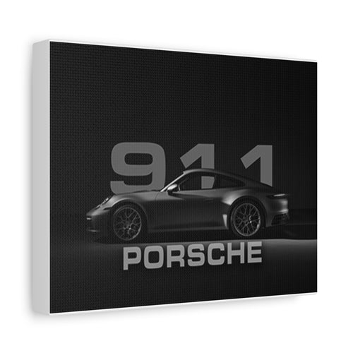 Porsche 911 Matte Canvas Print