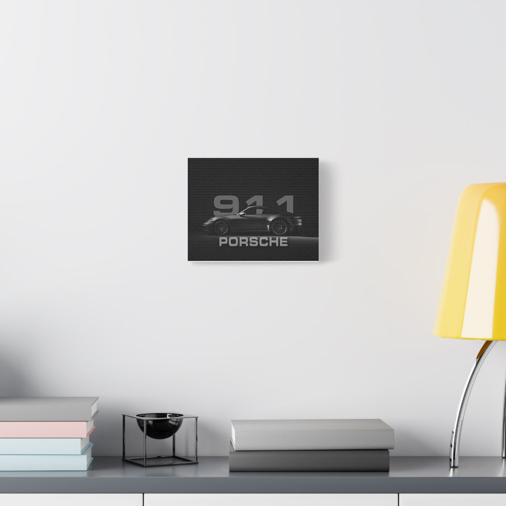 Porsche 911 Matte Canvas Print