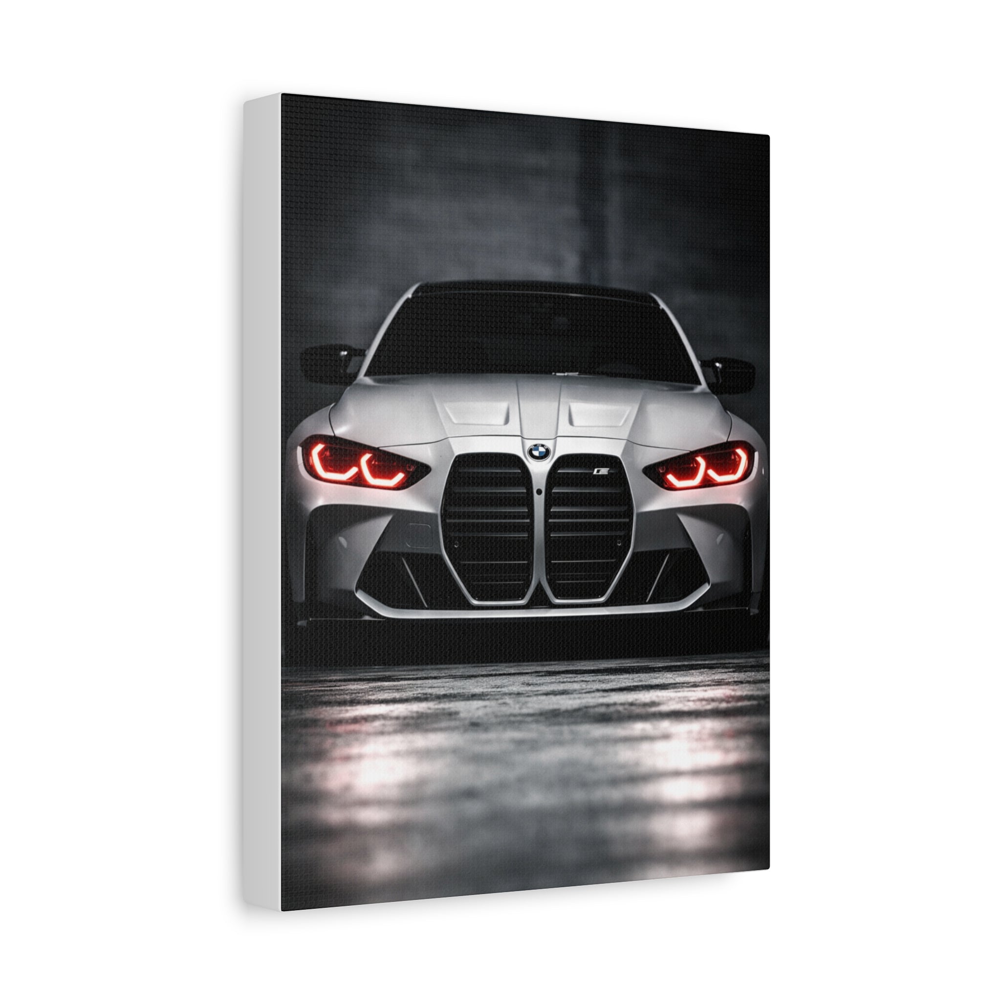 BMW M4 Matte Canvas Print