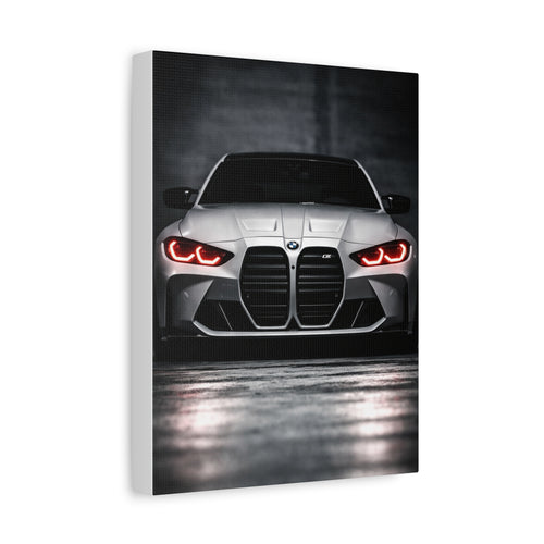 BMW M4 Matte Canvas Print