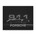 Porsche 911 Matte Canvas Print