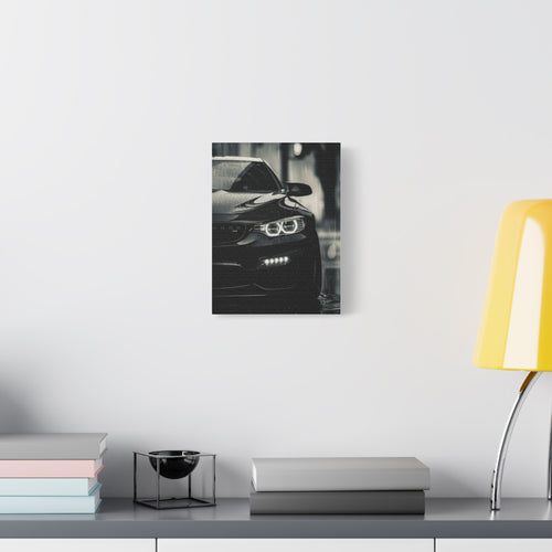 BMW M4 F82 Matte Canvas Print